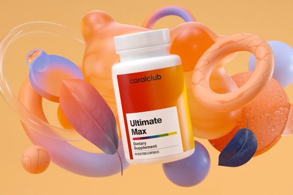Ultimate Max – complemento alimenticio. Peso neto: 52 g.