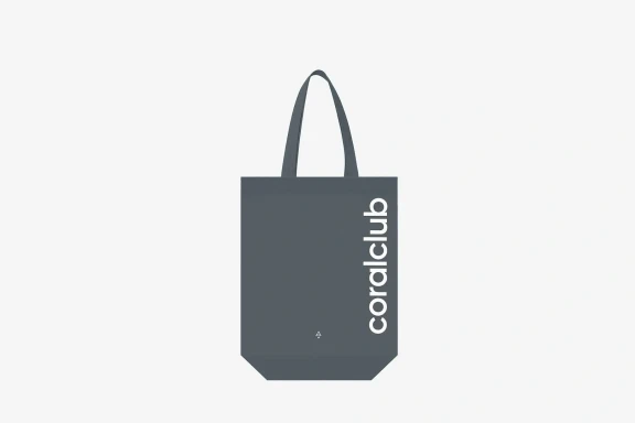 Bolsa Coral Club, gris